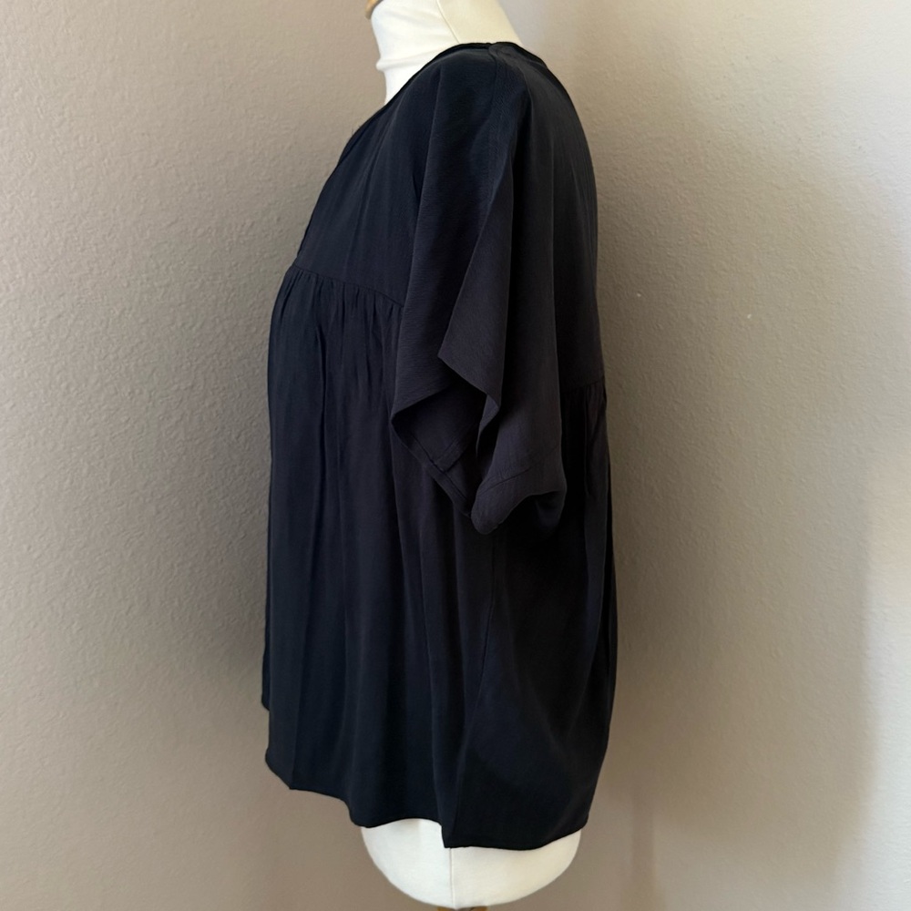 NWT Madewell Lusterweave Pintuck Blouse - Picture 4 of 6